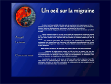 Tablet Screenshot of migraine-solution.fr